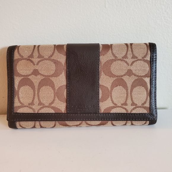 Coach Handbags - Large Coach Wallet